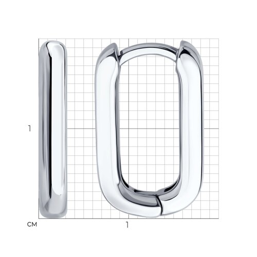 Серьги из серебра из серебро — вид 5