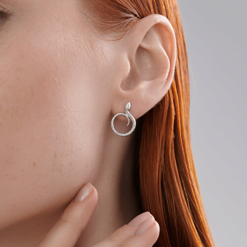 Серьги из серебра из серебро — вид 3