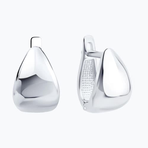 Серьги из серебра из серебро — вид 2