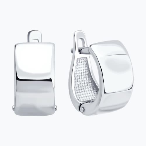 Серьги из серебра из серебро — вид 2