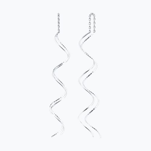 Серьги из серебра из серебро — вид 2