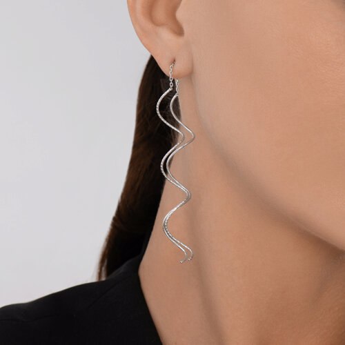 Серьги из серебра из серебро — вид 3