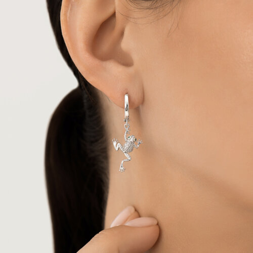 серьги из серебро — вид 3