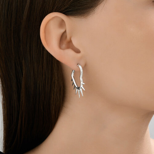 Серьги из серебра из серебро — вид 3