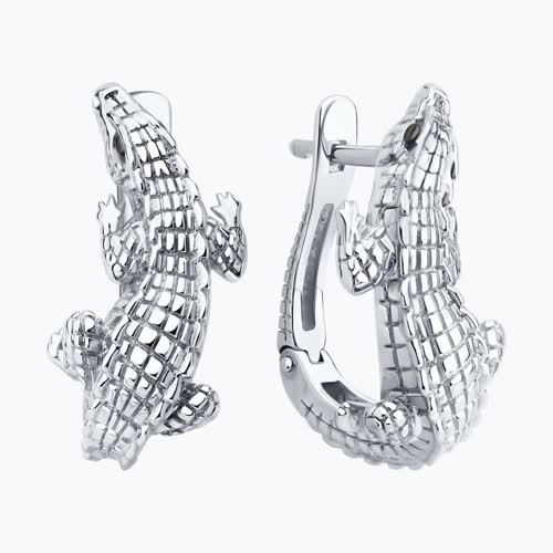 Серьги из серебра из серебро — вид 2