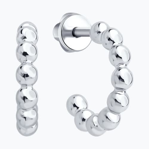 Серьги из серебра из серебро — вид 2