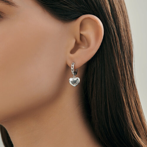 Серьги из серебра с эмалью из серебро — вид 4