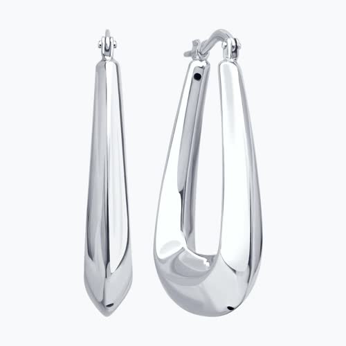 Серьги из серебра из серебро — вид 2