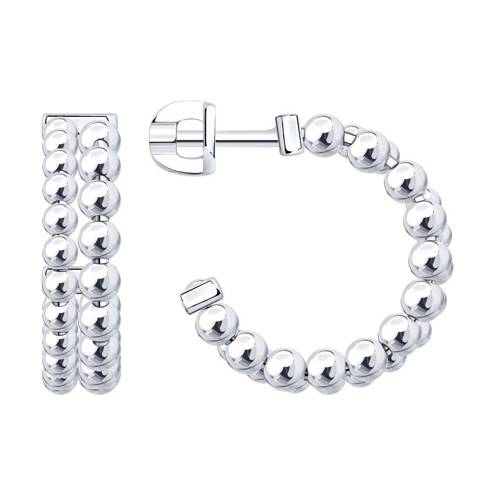 Серьги из серебра