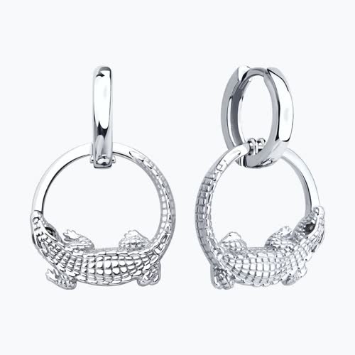 Серьги из серебра из серебро — вид 2