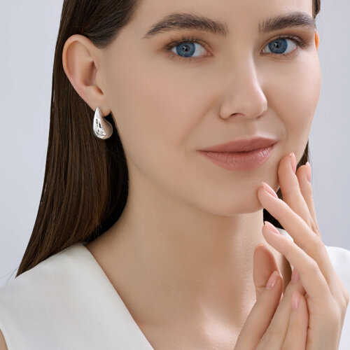 Серьги из серебра из серебро — вид 4