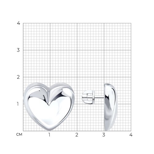 Серьги из серебра из серебро — вид 5