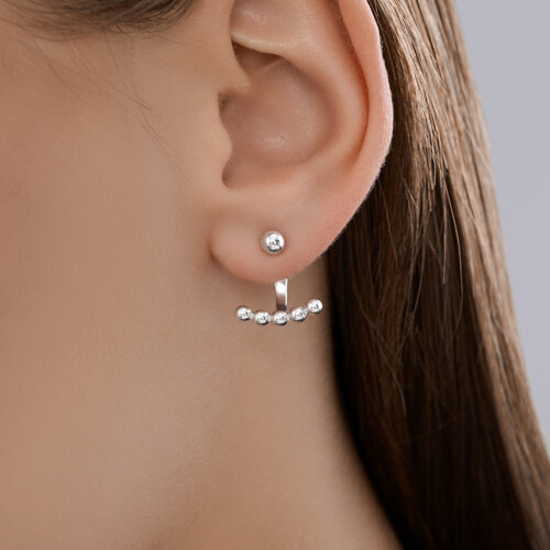 Серьги из серебра из серебро — вид 3