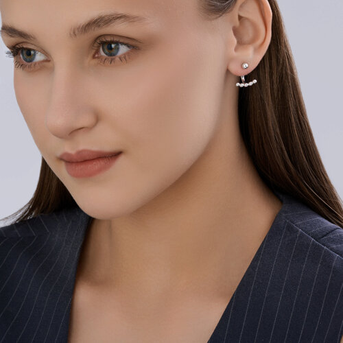 Серьги из серебра из серебро — вид 4