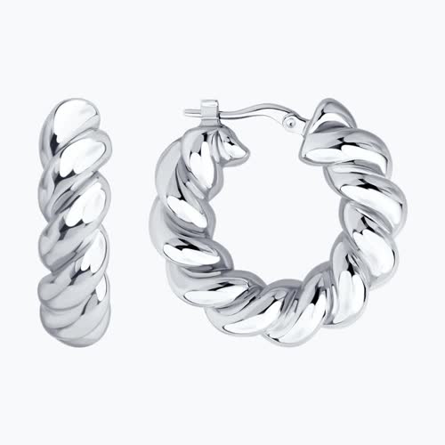 Серьги из серебра - видео на модели