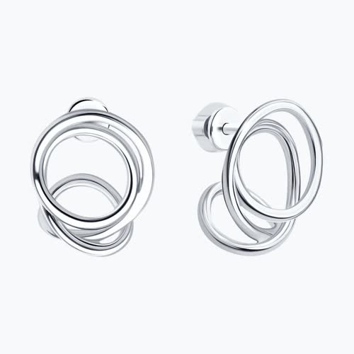 Серьги из серебра из серебро — вид 2