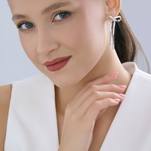 Серьги из серебра из серебро — вид 4