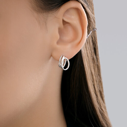 Серьги из серебра из серебро — вид 3