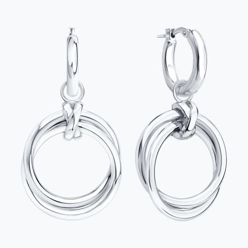 Серьги из серебра из серебро — вид 2