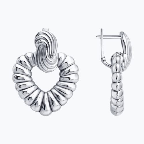 Серьги из серебра из серебро