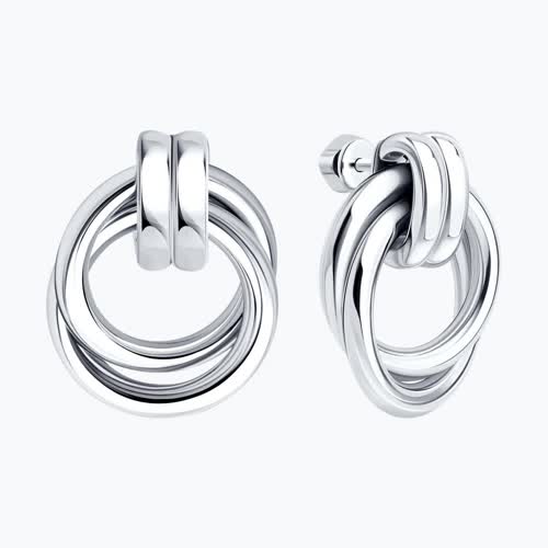 Серьги из серебра из серебро — вид 2