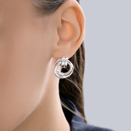 Серьги из серебра из серебро — вид 3