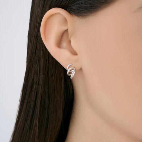 Серьги из серебра из серебро — вид 3