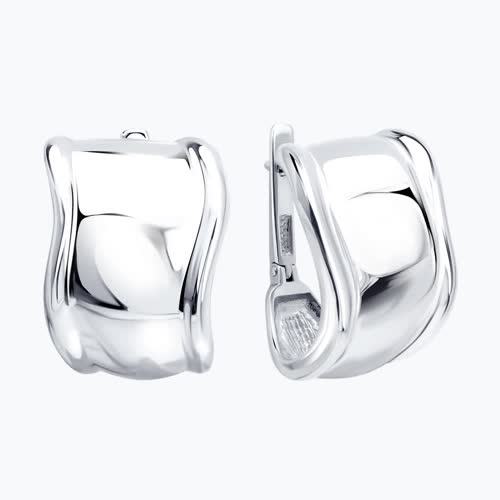 Серьги из серебра из серебро — вид 2