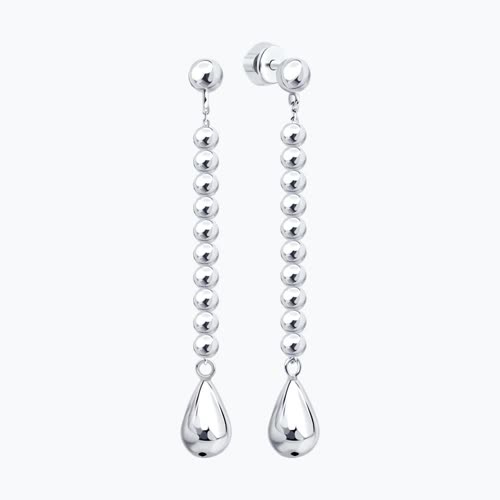 Серьги из серебра из серебро — вид 2