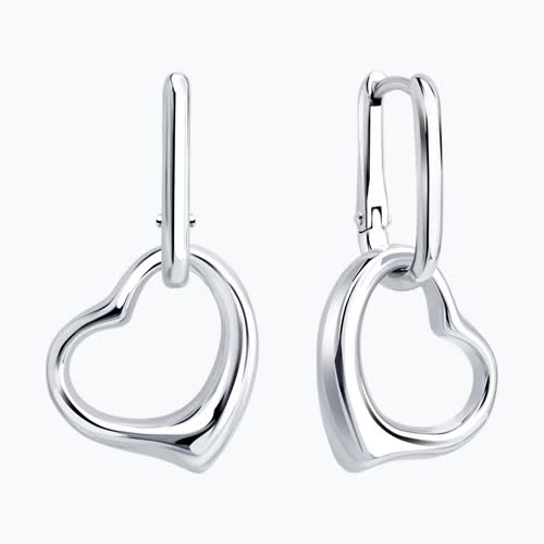 Серьги из серебра из серебро — вид 2