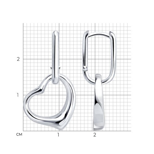 Серьги из серебра из серебро — вид 5