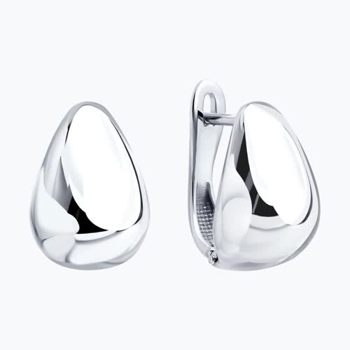 Серьги из серебра из серебро — вид 2