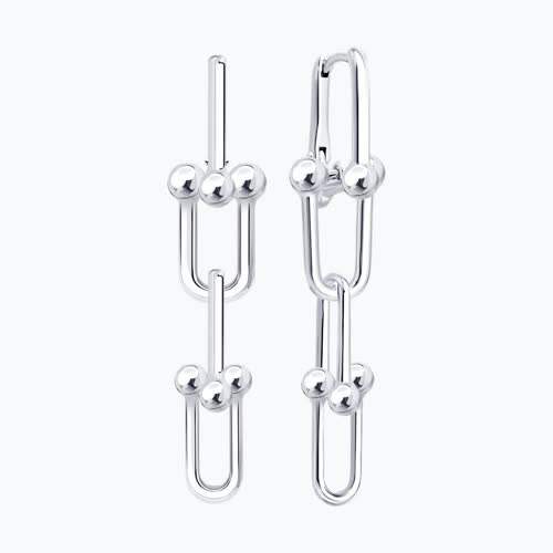 Серьги из серебра из серебро — вид 2