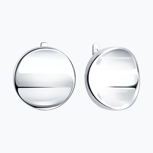 Серьги из серебра из серебро — вид 2