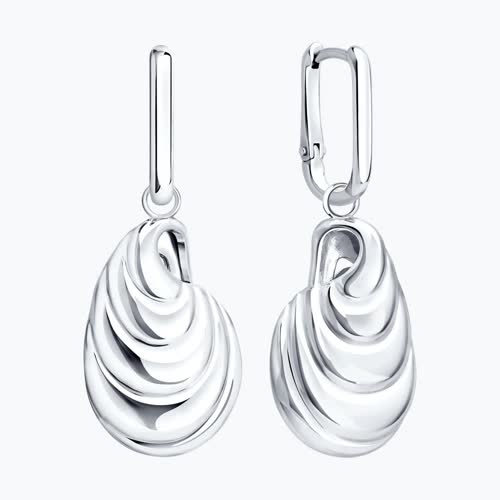 Серьги из серебра из серебро — вид 2