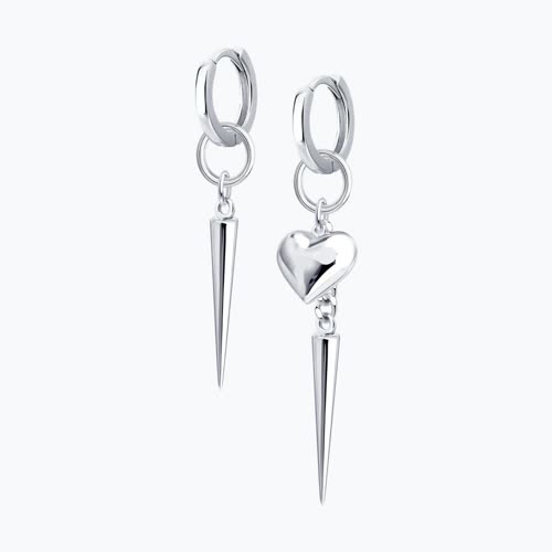 Серьги из серебра - видео на модели