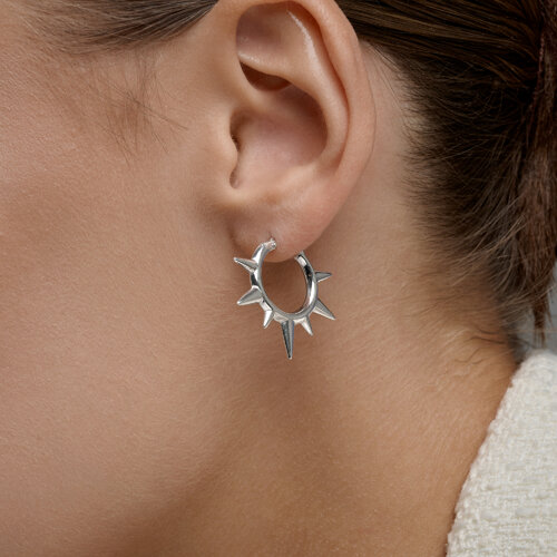 Серьги из серебра из серебро — вид 3