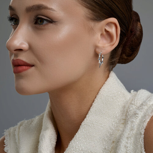 Серьги из серебра из серебро — вид 4