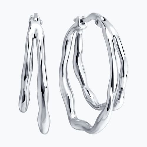 Серьги из серебра из серебро — вид 2