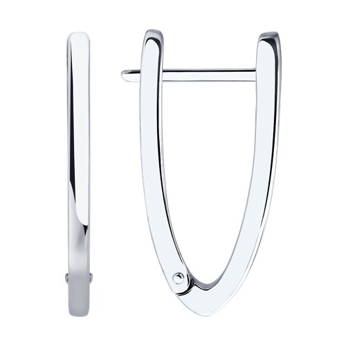 Серьги из серебра из серебро