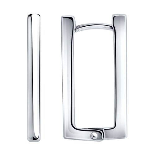 Серьги из серебра из серебро