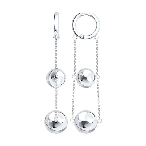 Серьги из серебра