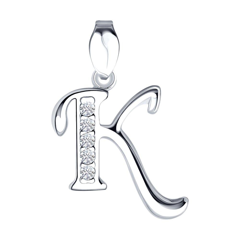 кулон из серебро