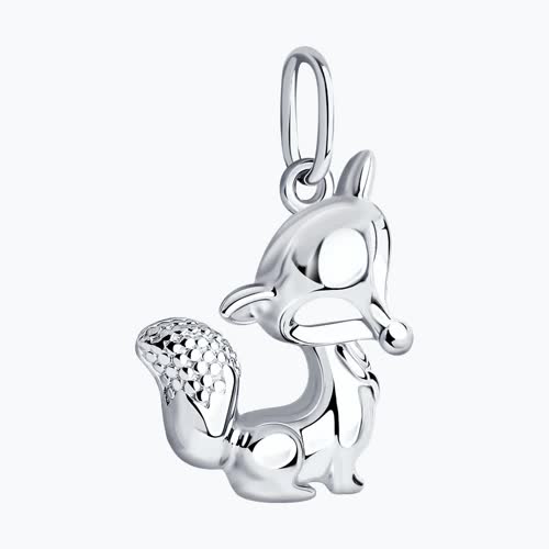 Подвеска из серебра - видео