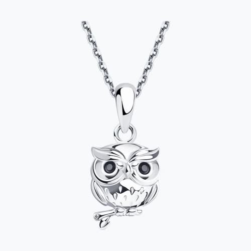 Подвеска из серебра с фианитами из серебро — вид 2