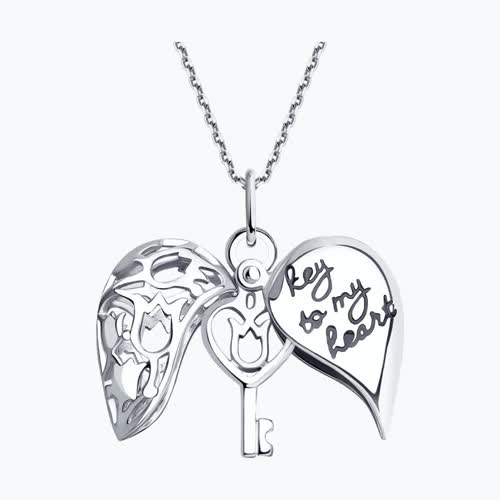 Подвеска из серебра с эмалью из серебро — вид 2