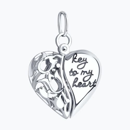 Подвеска из серебра с эмалью из серебро — вид 3