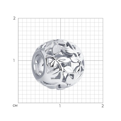 Подвеска-шарм  из серебра из серебро — вид 3