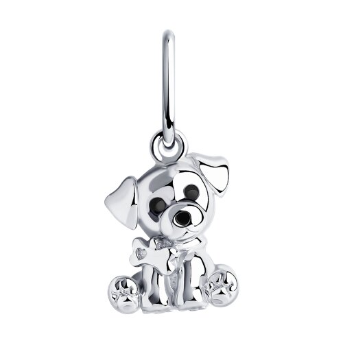 Подвеска из серебра с эмалью