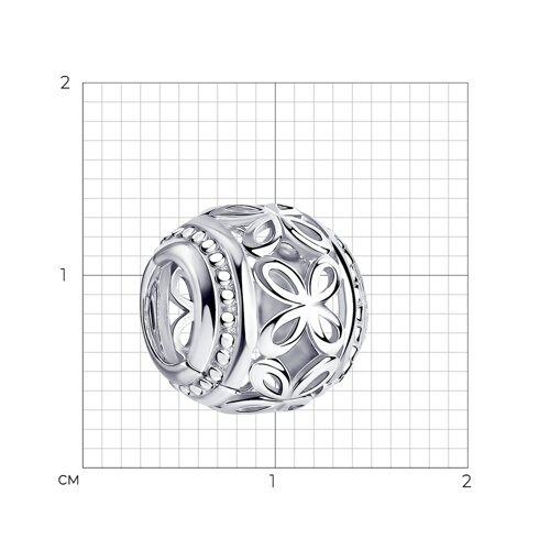 Подвеска-шарм  из серебра из серебро — вид 3